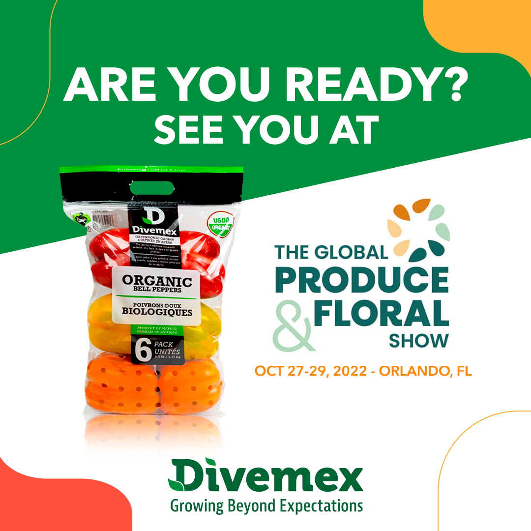 DivemexBells's tweet photo. Can't wait to see you this Oct. 27th at @IntFreshProduce 🫑
Are you ready?
.
.
.
.
#bellpeppers #greenhousegrown #veggies #organic #ThePerfectAddition #poivrons #capsicum #DivemexBells https://t.co/EX1QvjfUTP