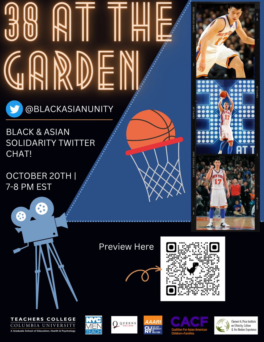 Join Us! The Black & Asian Solidarity Collective is excited to invite you to our #38attheGarden Twitter Chat!