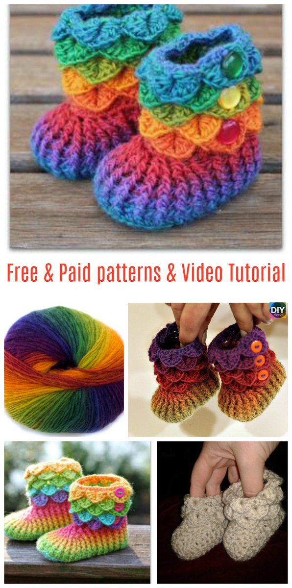 diy4everUSA's tweet photo. Crocodile Stitch Booties=>
https://t.co/7wJFY6cP1R https://t.co/7BeGN8RBwh