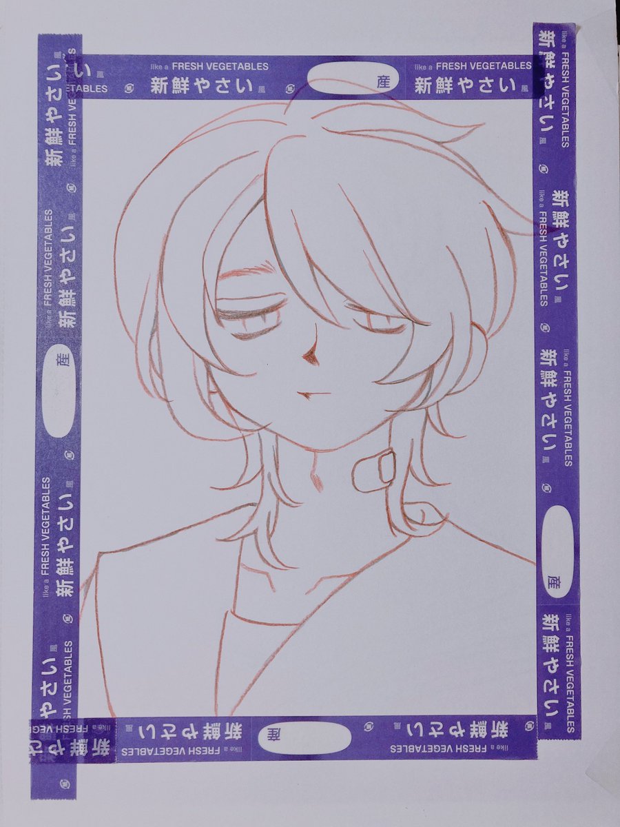 100億年ぶりにちゃんとアナログ描いたワ 