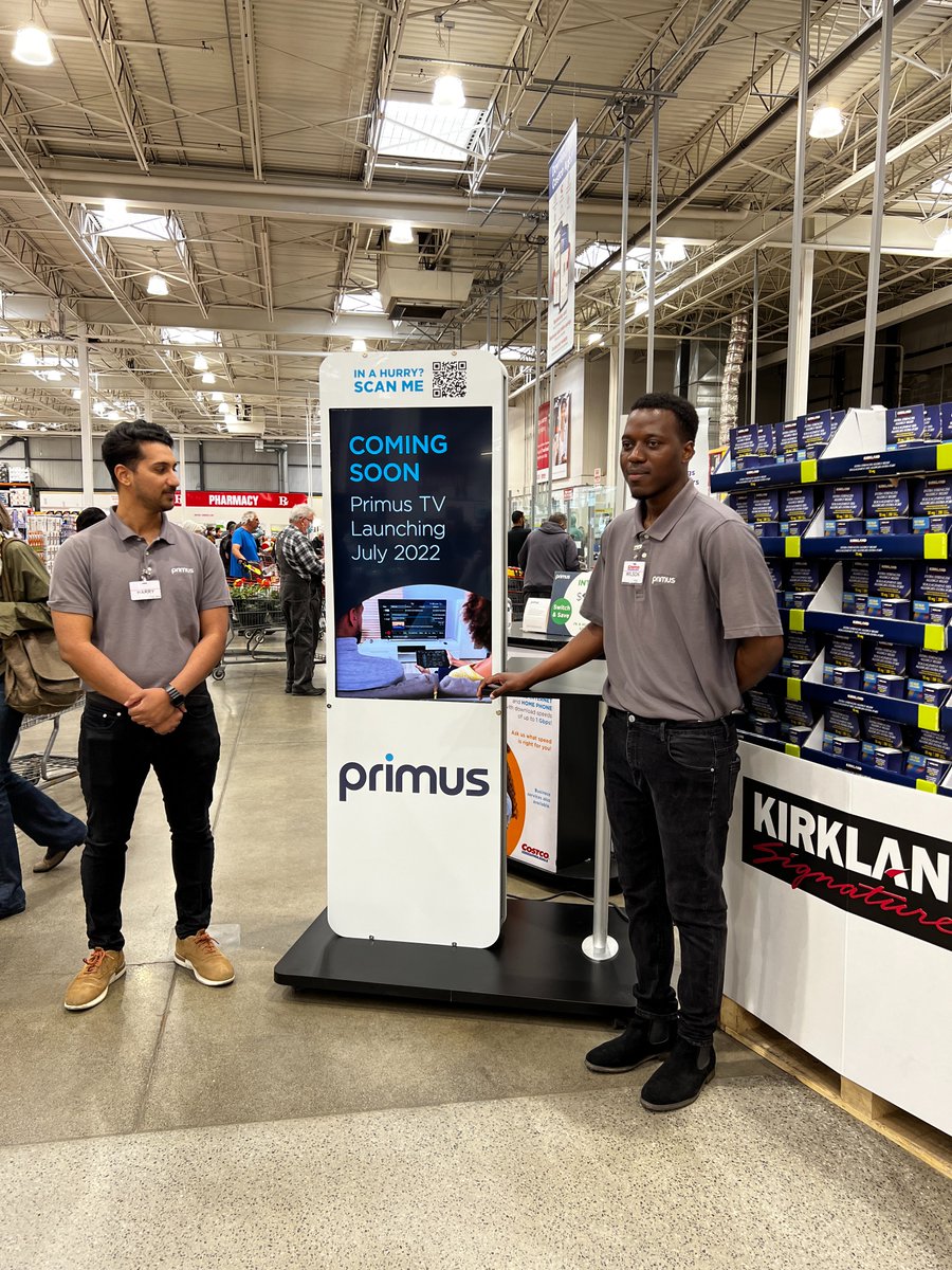 BIG Digital is happy to help <a href="/Primus4Home/">Primus for Home</a>, create a BIG buzz around their products and deals with new custom digital merchandising displays.  In partnership with Expo Systems, these new displays are rolling out at various Costco retail locations across Ontario. Check them out 👇