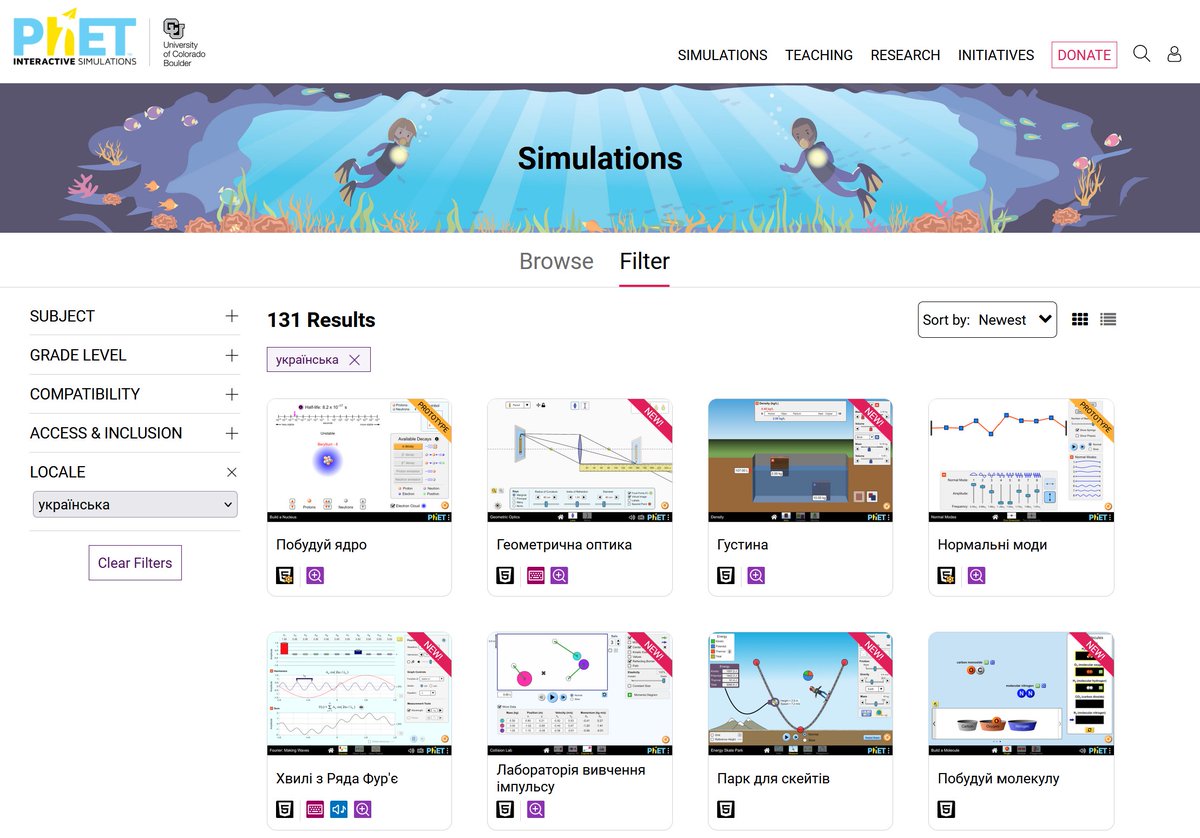 We are extremely grateful to our network of volunteer translators.

Of current significance, almost all of our sims/teacher tips are in Ukranian! 🇺🇦

Especially for displaced students/families globally we cherish bringing them a small bit of home in their #STEM pursuits!