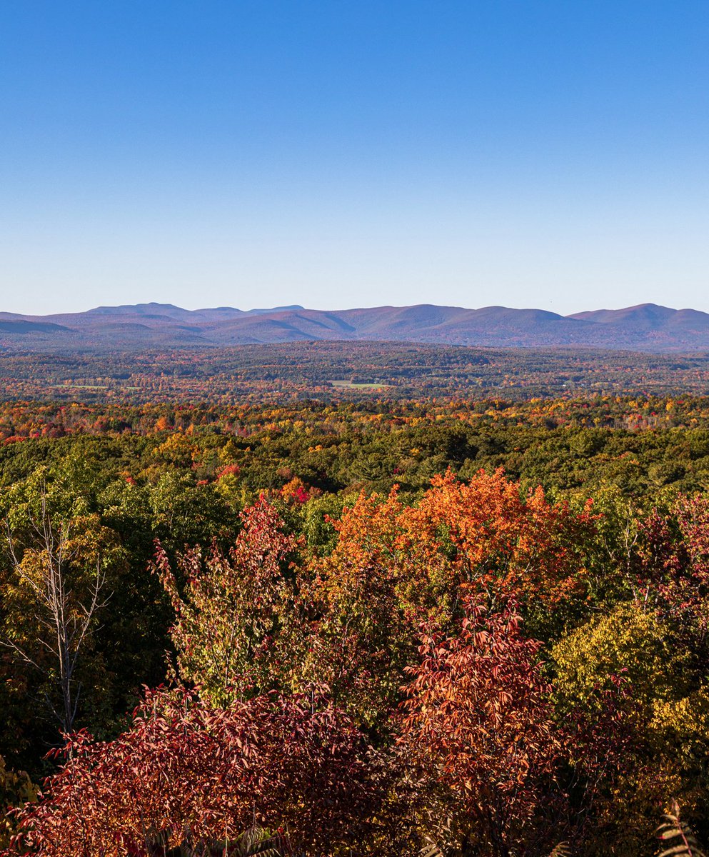 Looking toward the Catskills on Friday afternoon.