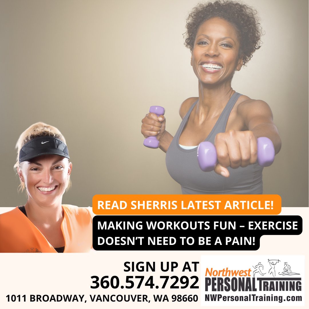 nwptraining's tweet image. Most people can’t find the motivation to start exercising. They wonder how others can find any joy in burpees, running, pushups, squats, or yoga. Many who do find the inspiration to exercise, find it a chore and can’t wait until it’s over. 

Read more here: