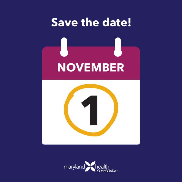 MoCoDHHS's tweet photo. Save the date to get covered! Mark your calendar for Nov. 1 to enroll in low-cost or free health insurance through @MarylandConnect. Starting in October, you can explore 2023 health plans at https://t.co/4ZpBsSzaLZ. #healthinsurance #getcoveredMD #montgomerycountyhealthconnection https://t.co/tg3LCGRBFQ