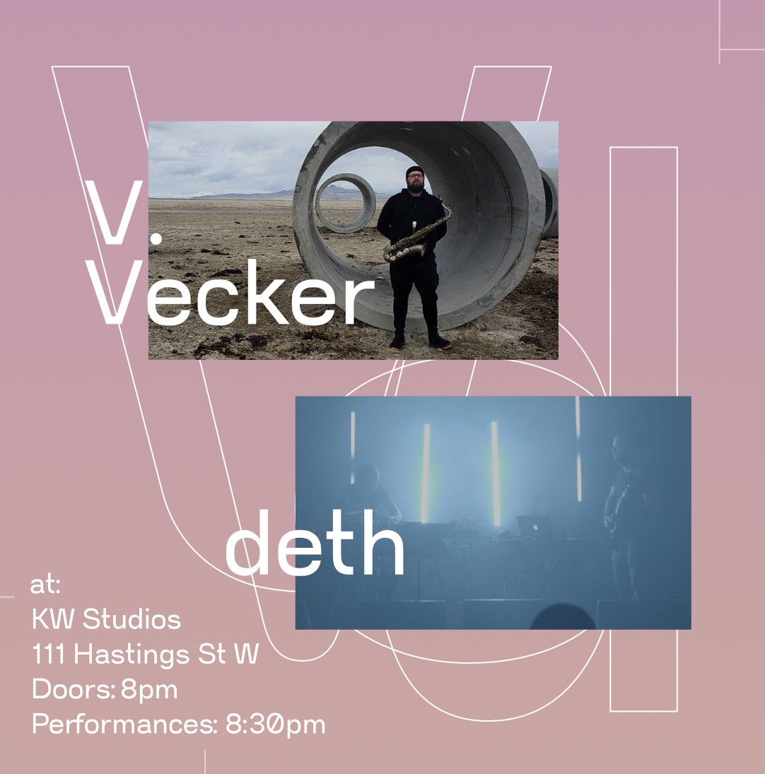 NewFormsFest's tweet image. This Sunday, October 23, microsounds unravel in delicate verses of haptics and suspended melodies with the debut of Claire Rousay featuring LEYA to New Forms along with deth, V. Vecker, and ArtSaves.

Our new venue, KW Studios, is located at 111 Hastings St W.