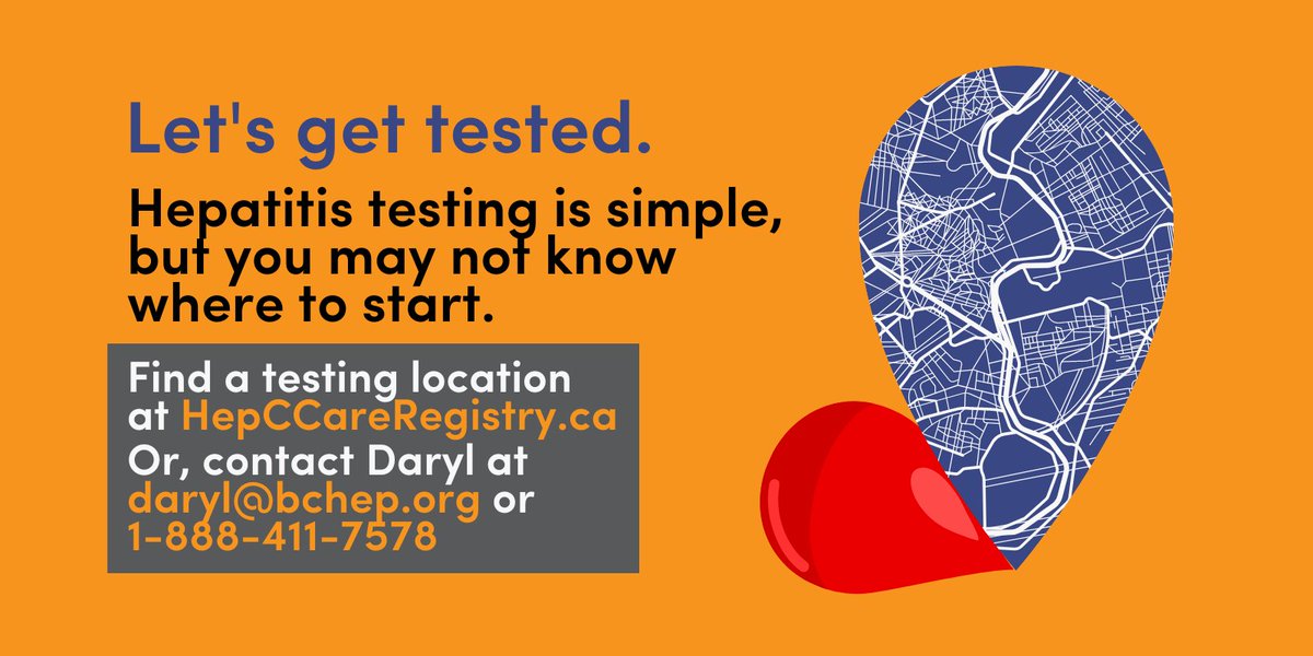 Many community organizations across BC, in addition to clinics, can help you get tested for hepatitis B and C. Visit HepCCareRegistry.ca or contact Daryl to get connected to testing!
Learn more about testing at bchep.org/GetTested