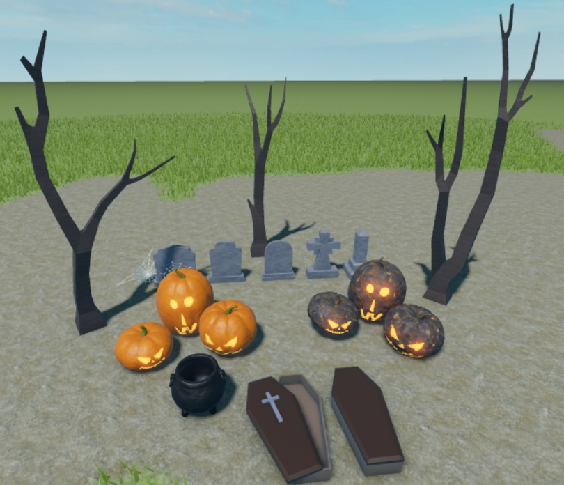 games_pina's tweet photo. Halloween prop set https://t.co/4QJai5YBWd
