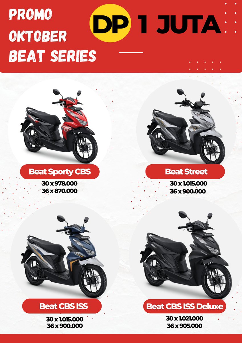 Amoxme's tweet photo. Salam Satu Hati 🙏
Assalamu'alaikum Pecinta Motor Honda Gororontalo 🙏

Ada Yang Mau Beli Motor Honda ?
Cash Kredit Mari me rapat, Pas Ada Promo Uang Muka 1 Juta 👍

#promohonda
#honda
#HouseOfTheDragonHBO 
#btsarmyforever https://t.co/PMc98gxQZj