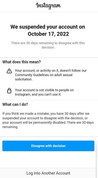 My instagram account's been deleted. Again. 8th time now 🥲 Luckily my management is on top of it but<a href="/tag/humpday"class="tags"><span>#humpday</span></a>