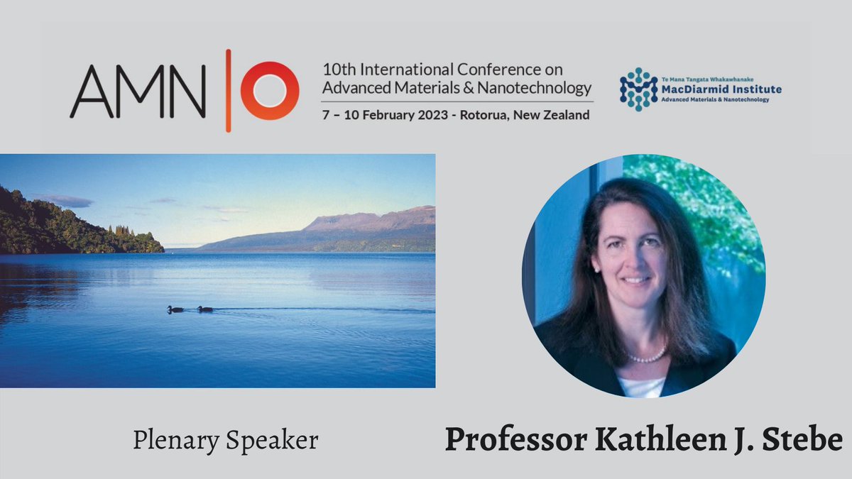 AMN11 (@amn11_nz) on Twitter photo Plenary speaker Prof Kathleen J. Stebe from
<a href="/Penn/">Penn</a> is Associate Editor of <a href="/softmatter/">Soft Matter</a> and Fellow of the <a href="/APSphysics/">American Physical Society</a>
#assembly in #softmatter #novel #functional #materials #AMN10
Early bird registration closes this Friday! confer.eventsair.com/amn10/registra… Plenary speaker Prof Kathleen J. Stebe from
<a href="/Penn/">Penn</a> is Associate Editor of <a href="/softmatter/">Soft Matter</a> and Fellow of the <a href="/APSphysics/">American Physical Society</a>
#assembly in #softmatter #novel #functional #materials #AMN10
Early bird registration closes this Friday! confer.eventsair.com/amn10/registra…