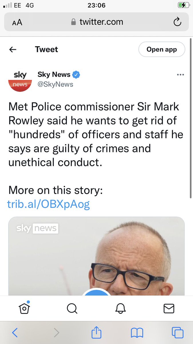 Hello <a href="/SkyNews/">Sky News</a> 

Why is this <a href="/SkyNews/">Sky News</a> tweet blocking replies… never seen this before ?