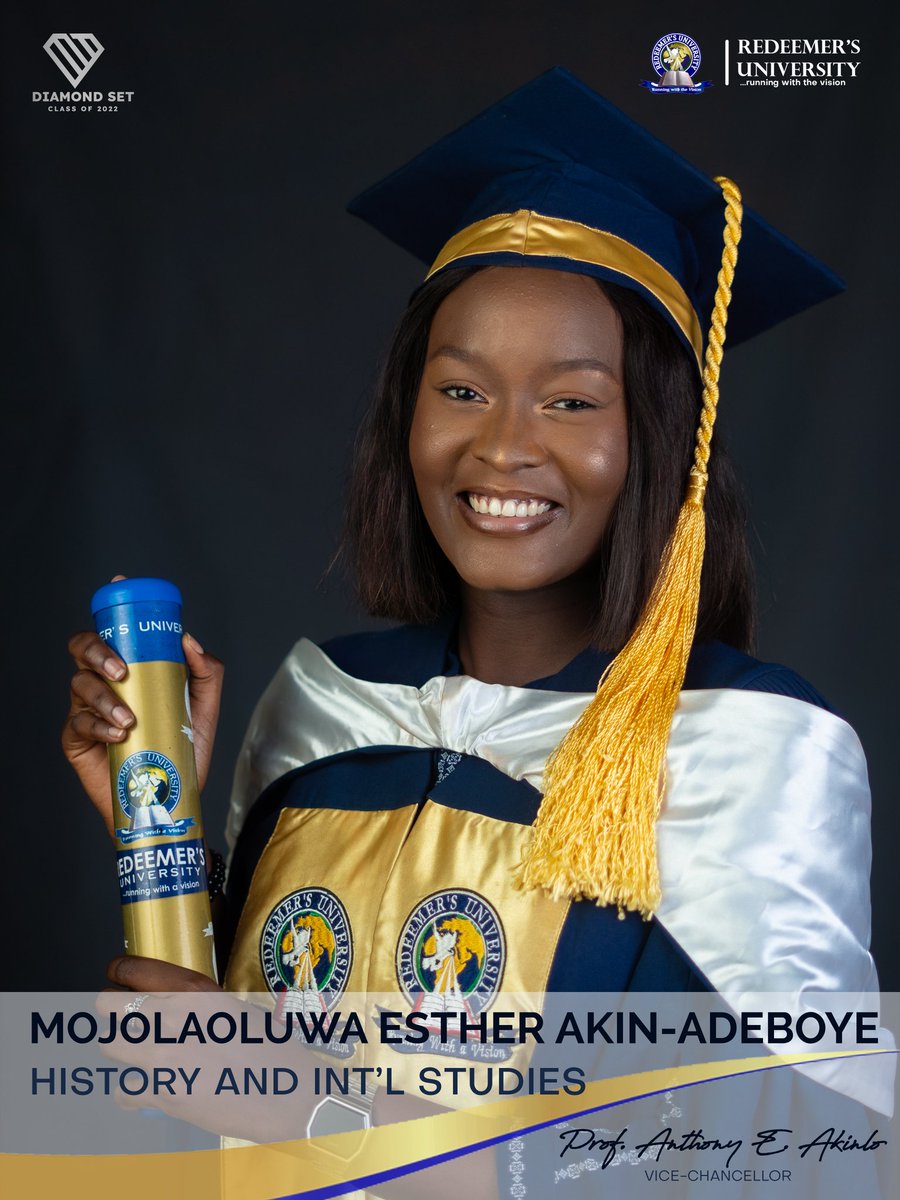 hissarun_'s tweet photo. It's never too late to celebrate success!
We congratulate all our Diamond set 2018/2019 graduatants.
We wish them all the best in all their future endeavors, in Jesus name.
Cheers! To a new dispensation.
#redeemersuniversity
#14thconvocation
#hissarun2022 https://t.co/3NlnOEV9nQ