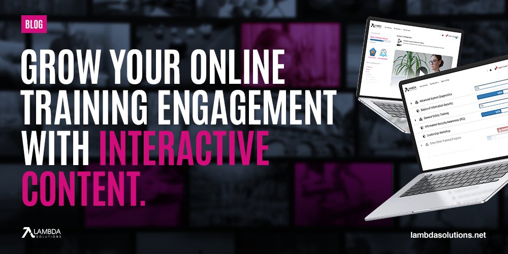lambdasolutions's tweet image. Your courses have a huge impact on customer interest and engagement. Learn why interactive content is a key element to building engaging courses and return customers.
hubs.ly/Q01pZLxQ0 
#OnlineCourses #Training #Tacticss #InteractiveContent