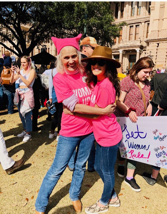 SeekingSusie's tweet photo. @ofctimallen I am the face of woke. The younger woman is one of my daughters. Wokeness is genetic in my family. My mom was woke too. (See pinned tweet). My entire house is filled with woke. Woke friends. Woke food. Woke art. #LiberalAndProud https://t.co/Fevz5HuEWh