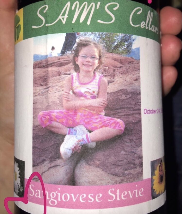 billclitton's tweet photo. severely full of my self and think it stems from when my dad used to make wines and name them after me https://t.co/J5v3fsUux6