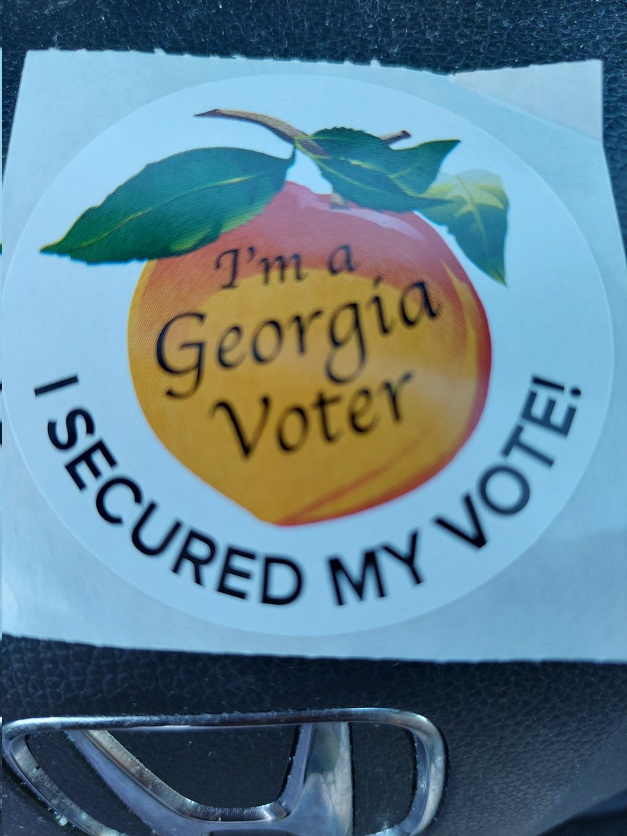 LavaBlue22's tweet photo. ๐๐ First day of early voting and I voted straight Democrat! #WarnockForGeorgia #AbramsGA #BeeNguyen #CharlieBailey #RaphaelWarnock #StaceyAbrams #GeorgiaDemocrats #Democrats #Georgia #EarlyVoting https://t.co/lPQB6POB4s