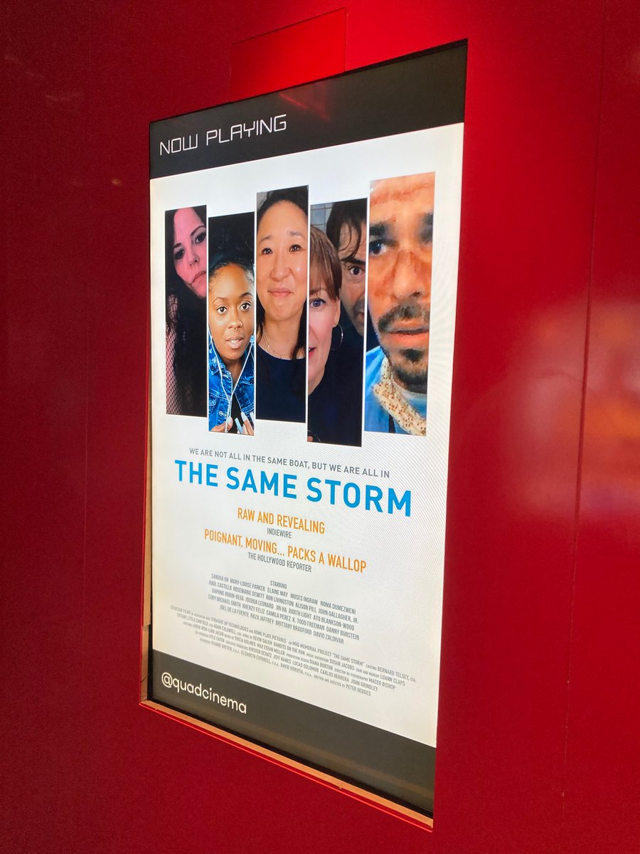OscarDrTariq's tweet photo. Great performances will take you by storm in @SameStormFilm - now playing at @QuadCinema. Too many fine talents to list here - but pardon me for being partial to  @JudithLight &amp; @IamSandraOh! https://t.co/GaXiSpgcsD