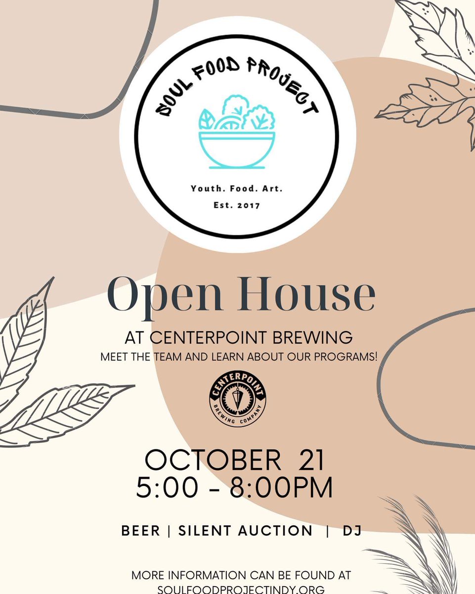 Centerpoint Brewing (@centerpointbrew) on Twitter photo Friday learn more about <a href="/SFPindy/">SoulFoodProject</a> & their mission to foster wellness in our community by increasing access to local food, offering hands on education, & providing creative space for artists. Bid on silent auction items, meet this years interns & sign up for the 2023 veggie box! Friday learn more about <a href="/SFPindy/">SoulFoodProject</a> & their mission to foster wellness in our community by increasing access to local food, offering hands on education, & providing creative space for artists. Bid on silent auction items, meet this years interns & sign up for the 2023 veggie box!