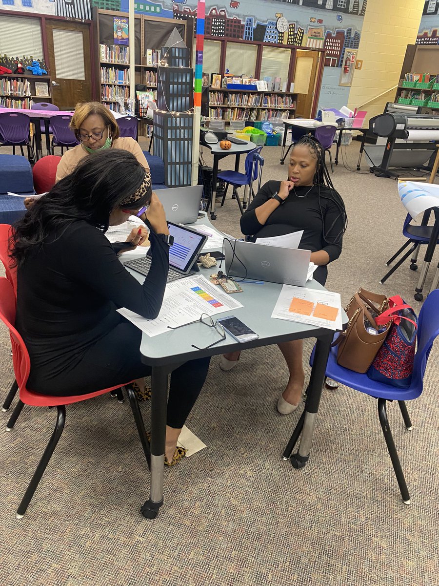 PBell_EdS's tweet photo. 3-5 Math engaged in a data dig using our common formative assessments. Our next steps have been mapped out and the reteaching plan begins in a few days! @SheralynShepard @LashondaStorr @MsEason14 @MsParham1 @denalatrell @TeachSmarties @BookersBunch @ShateemaTimes3 @mskellySLLES https://t.co/ysrFSohvSX
