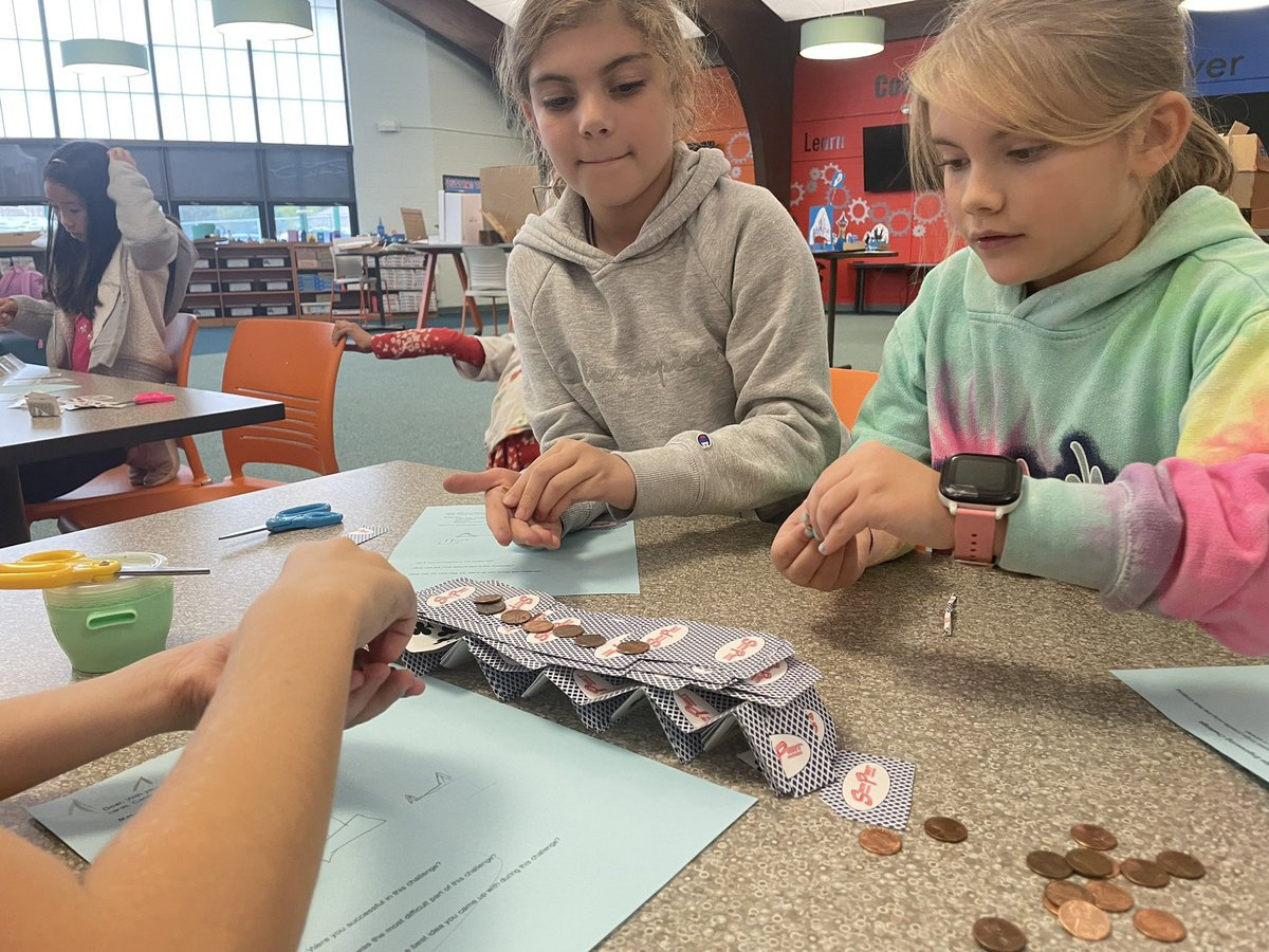 Mrs_Porter8's tweet photo. Awesome Card Bridge Building Life Club! @WeAreMPSD https://t.co/pYygIPPfR6