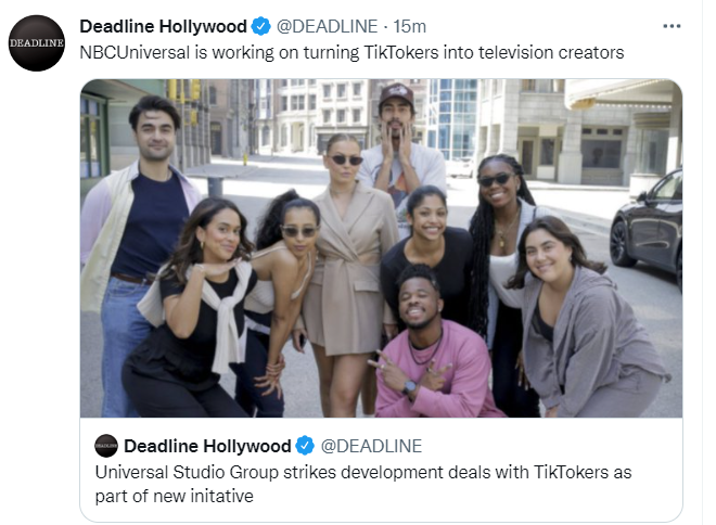 Flowfeelfilms's tweet photo. The influencer economy continues to become mainstream entertainment. We've been educated creators for 7 years -- here to help YOU tap in! https://t.co/Qh4md43748 

#influencereconomy #videocontent #socialstorytellers https://t.co/4KmNNc1rMg