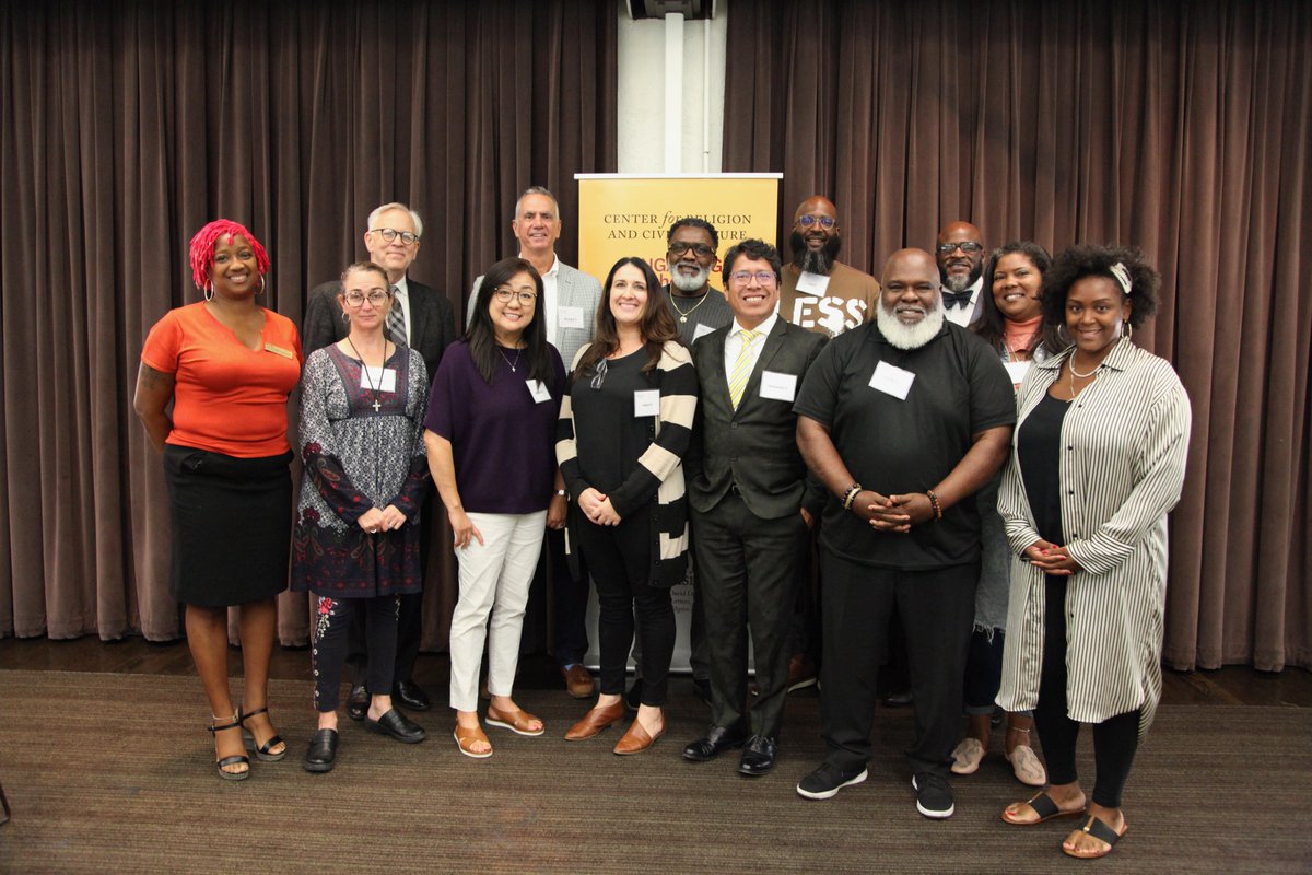 Today, we launched a cohort of faith leader for our project on Thriving Congregations with a discussion with <a href="/fullerseminary/">Fuller Seminary</a>’s <a href="/MLabberton/">Mark Labberton</a> about leading their congregations away from the idols of culture and church.