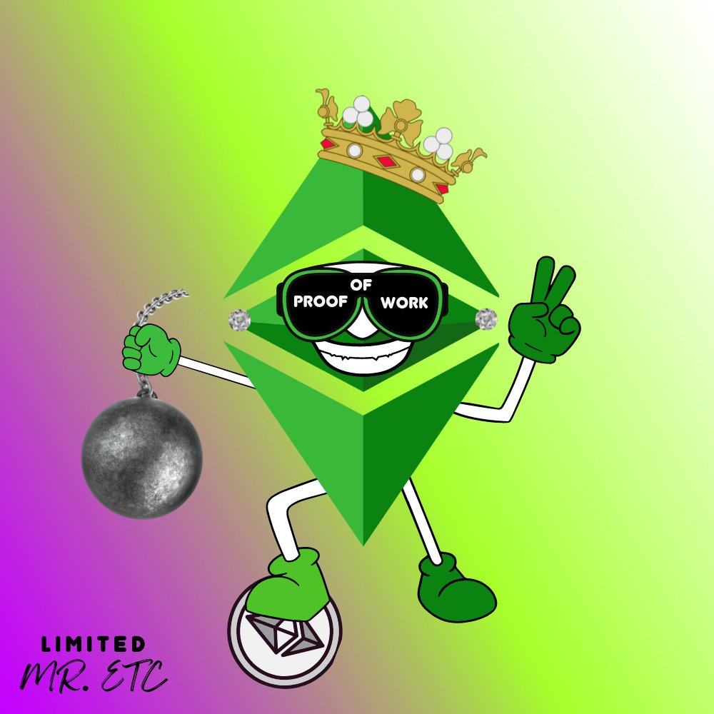 Iconic ✅ #ETCARMY #ETHEREUMCLASSIC 

<a href="/MrETC_Nft/">🍀 Mr.ETC NFT | Minting Now! 🚀</a> OG #ETCNFT Collectors ✅