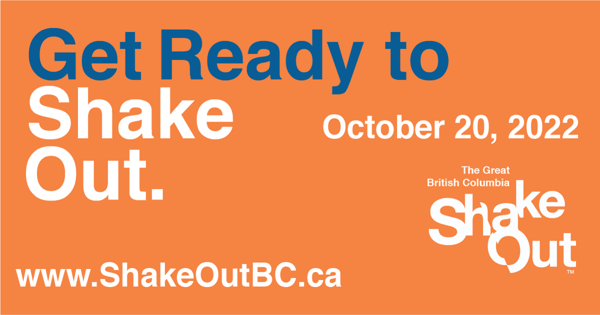 Are you prepared for an earthquake? October 16-22th is ShakeOutBC Week. There’s still time to register for the Great British Columbia Shakeout on October 20th. Go to shakeoutbc.ca to register and learn more about what to do in an earthquake. #OneLearningCommunity