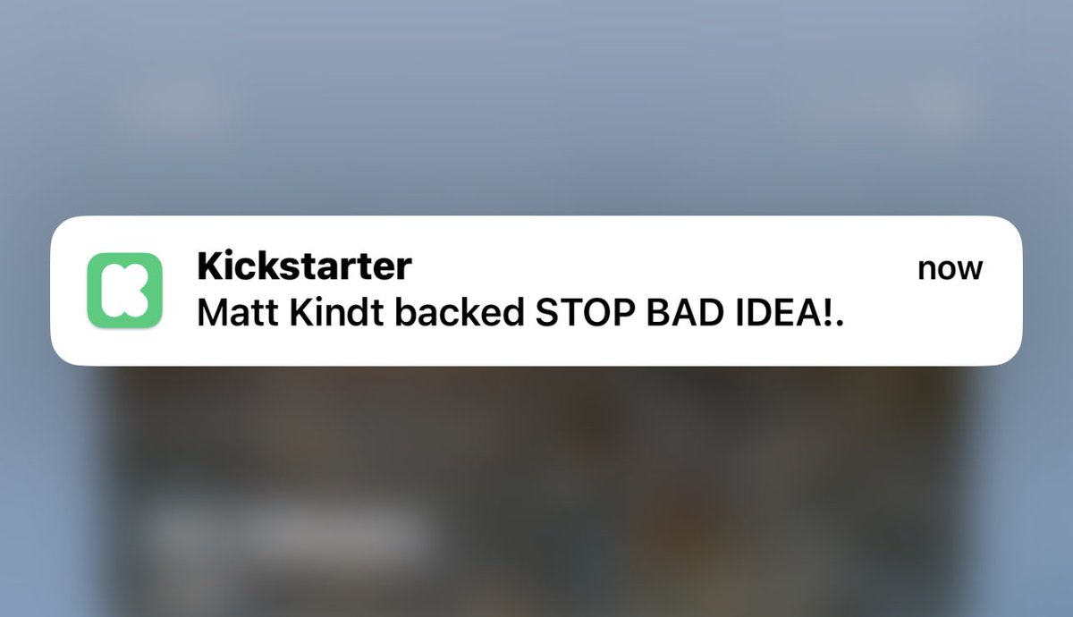 TheComicBurrito's tweet photo. Even @mattkindt wants to stop @badideahello!! #StopBadIdea https://t.co/LikKhXvlvR