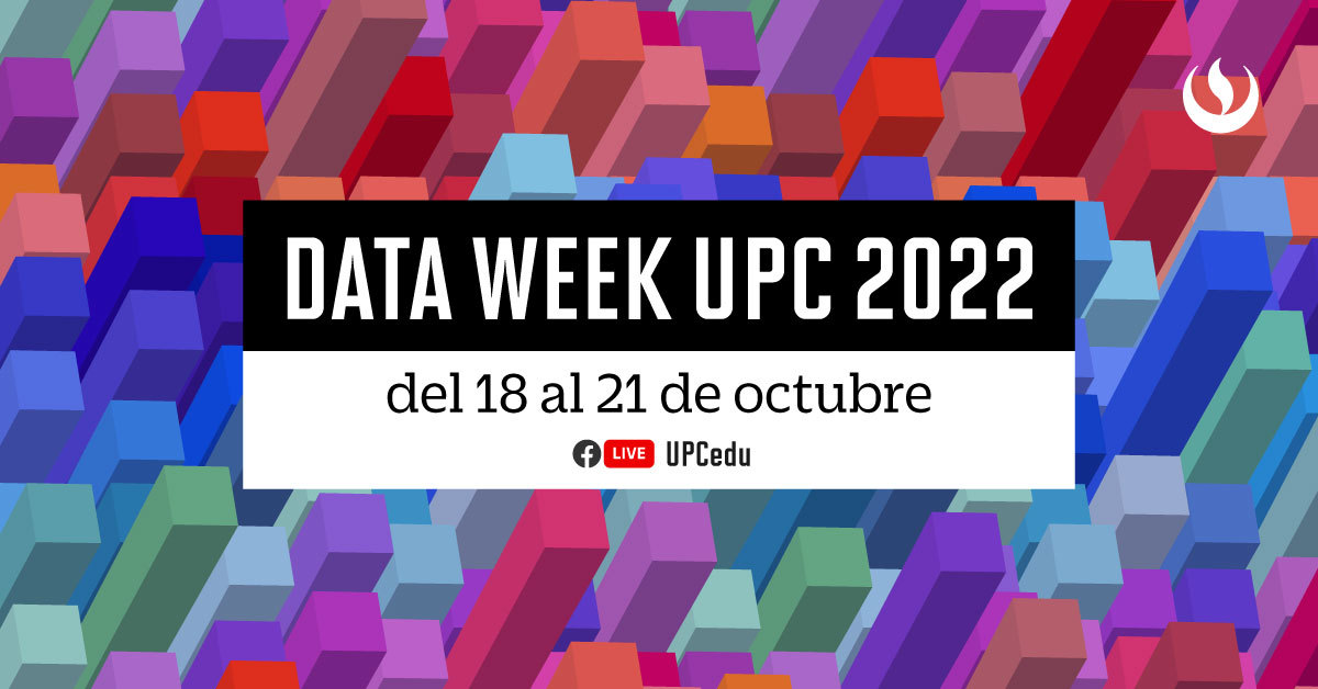 UPCedu's tweet photo. Por segundo año consecutivo llevaremos a cabo Data Week UPC 2022, un encuentro organizado por las Facultades de Negocios y de Ingeniería.
Nos acompañarán siete profesionales referentes involucrados en el proceso de la transformación de datos en valor. (1/8) https://t.co/JIu3pY44Ct