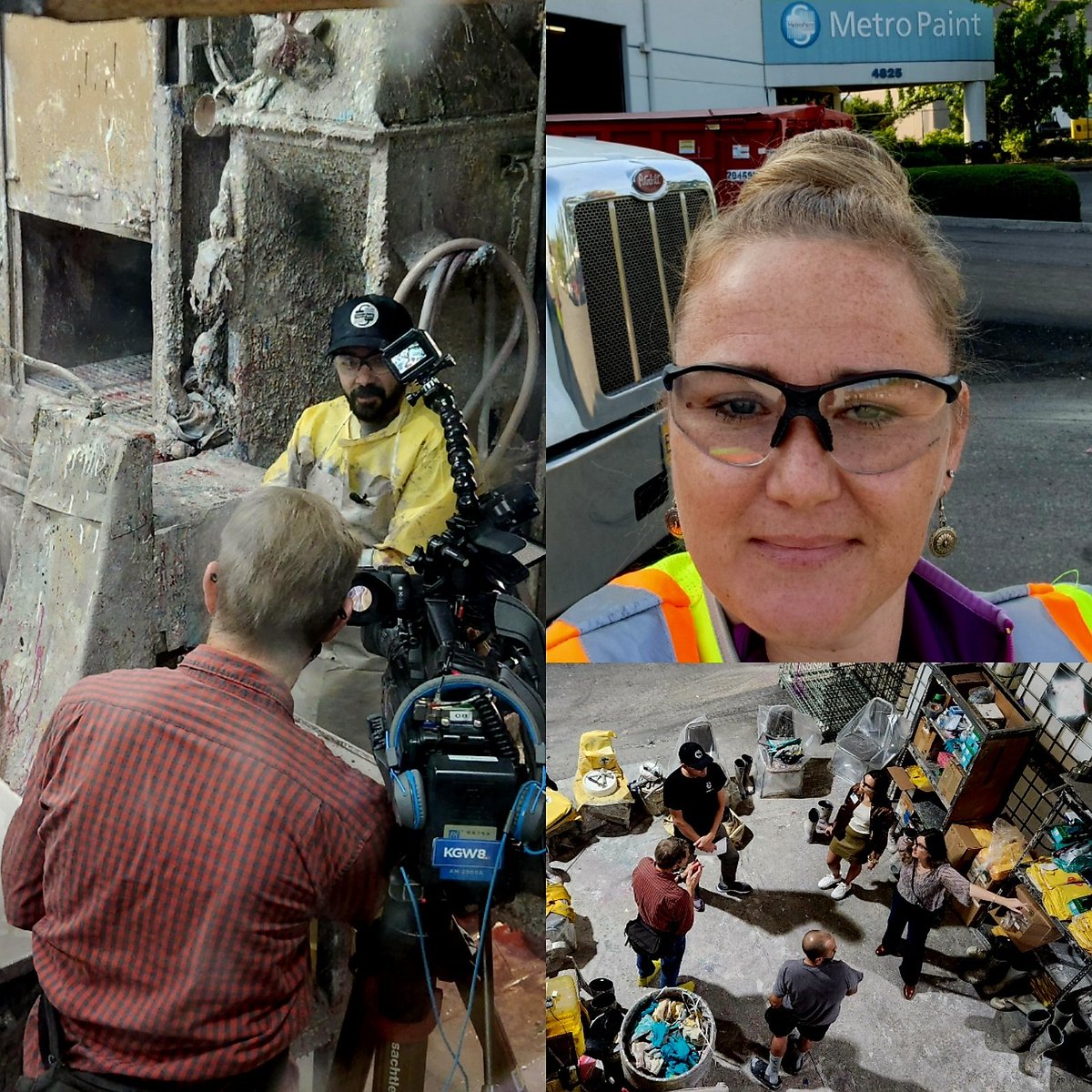 kaables's tweet photo. Today in #PIOLife. #BehindTheScenes with local media to get ready for a flash sale of #MetroPaint. Also, brought along some teammates to get media experience in! https://t.co/R6SaNy0k87