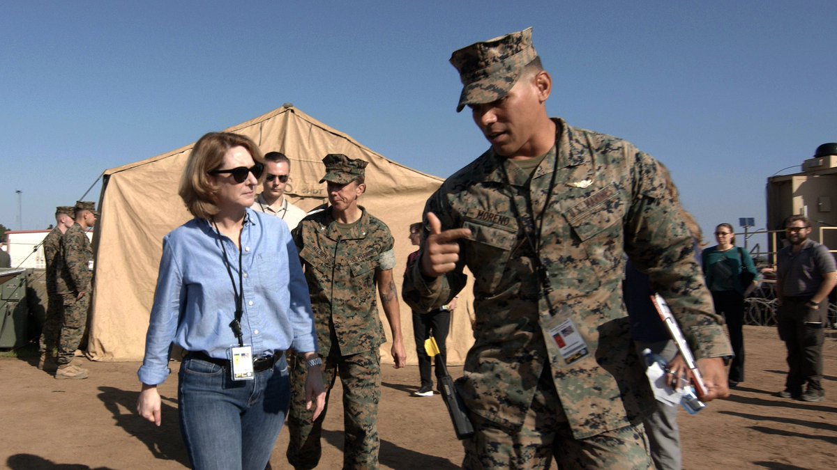 DepSecDefHicks's tweet photo. Throughout my travel, I've seen a lot of amazing @DeptofDefense advances in technology &amp; innovation. None of those things would be possible without the spirit, tenacity &amp; hard work of brave #Americans who have dedicated themselves to our US nat'l security. https://t.co/MRLH0g7pRW