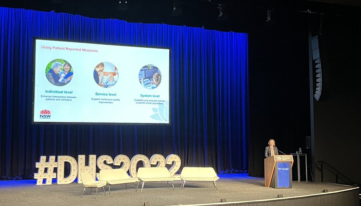 Secretary <a href="/NSWHealth/">NSW Health</a> Susan Pearce reinforcing what matters to patients and the voice of consumers, patients, carers are essential for to plan and deliver care in partnership with community. <a href="/nswaci/">NSW Agency for Clinical Innovation</a> #prms #DHS2022