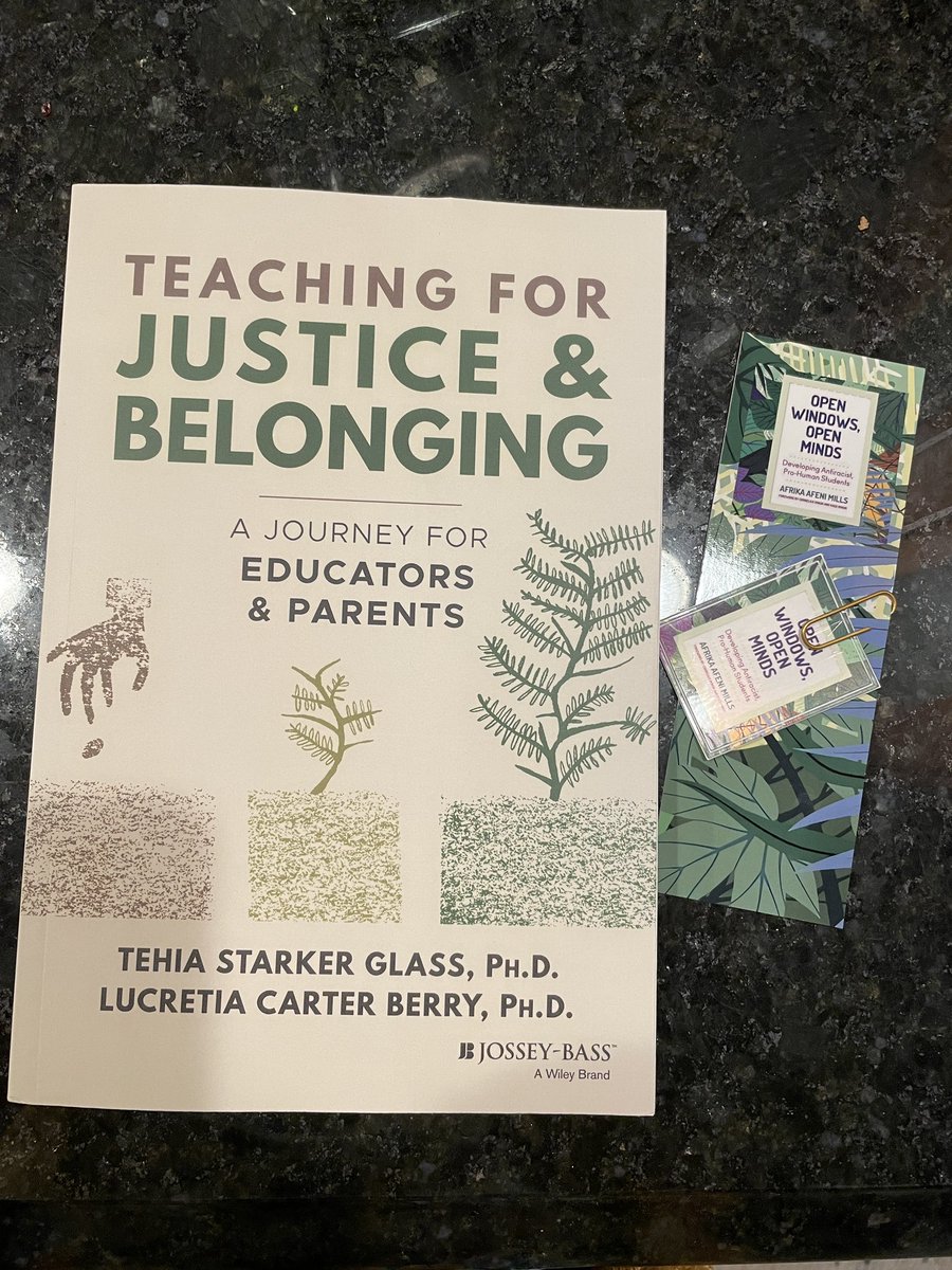 KellyEngTeacher's tweet photo. Let the teaching for justice and belonging commence! Thanks @AfeniMills + @brownicity. Get yours at your local book store. Or let me know who’d like to borrow it next! #equity #inclusion #belonging #teachingforequity #teachertwitter https://t.co/2SGZjl8sXg