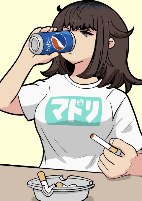 「缶ビール 上半身」のTwitter画像/イラスト(新着)