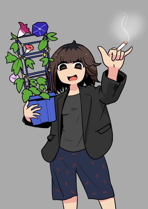 「茶髪 植木鉢」のTwitter画像/イラスト(新着)