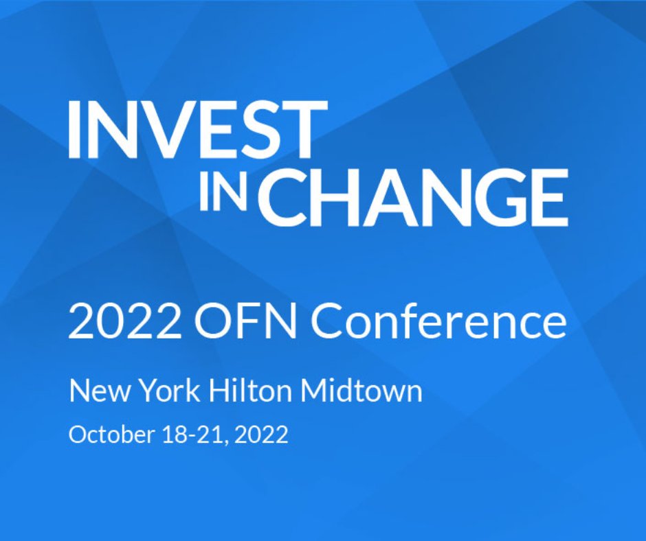 As CDFIs help build an equitable economic future, organizations across the country are changing finance. Our Housing Trust leadership team is excited to join old friends and new ones for the 2022 OFN Conference in New York. #2022OFNConf #InvestInChange