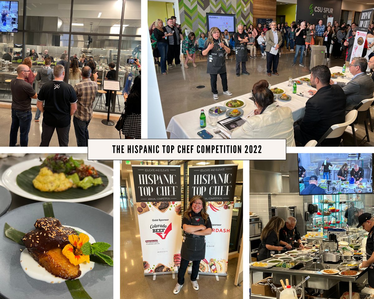 Chef_Amalia's tweet photo. Hispanic Top Chef competition in Denver. #grateful #honored #chefamaliamorenodamgaard #guatemala #minnesota Gracias HRA! https://t.co/mACfY87FL3