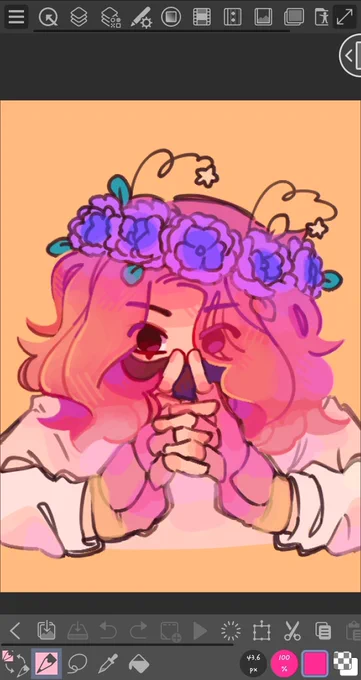 first time actually trying out rendering o(-( idk how some of yall do it (wip btw) 