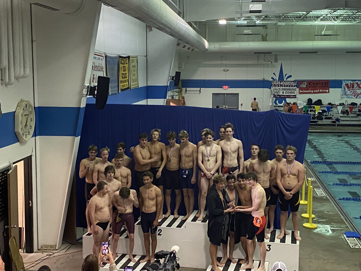 OC Championships are off to a great start as the 200 Medley Relay is 3rd Place OC Medalist

Congrats 

Wall
Windsor 
Roberts
Long