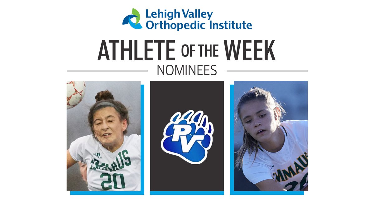 ATHLETE OF THE WEEK
Time to vote for this week's girls nominees! #LVHNaotw #lvvarsity
➡️ Madison Woodward, <a href="/EmmausSoccer/">Emmaus Girls Soccer</a> <a href="/_EHSAthletics/">EHS Athletics</a>
➡️ Ella Muir, <a href="/PVBEARSHS/">PV Bears High School</a> soccer
➡️ Ava Zerfass, <a href="/EHSFHockey/">EmmausFieldHockey</a> <a href="/_EHSAthletics/">EHS Athletics</a>

<a href="/LVHN/">Lehigh Valley Health Network</a> @LVHNSports
mcall.com/sports/athlete…