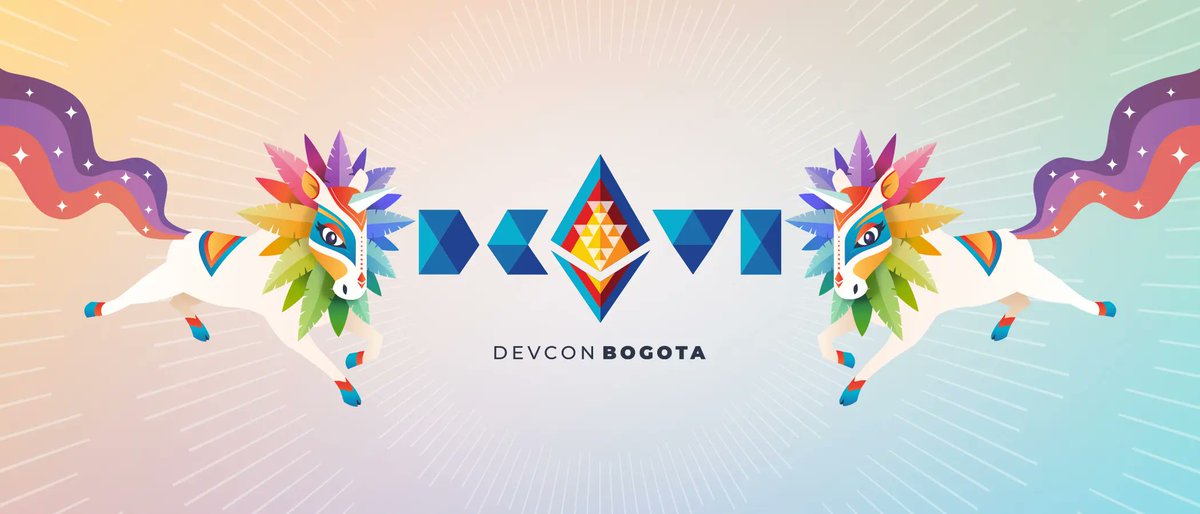 marquitos_eth's tweet photo. 🧵 ¿Qué es la Devcon y por que debería importarme?

👩‍💻 Es la conferencia de desarrolladores más grande de la comunidad crypto.  

🧠 Se agrupan a los mejores ingenieros, diseñadores, pensadores, para evaluar cómo mejorar diferentes aspectos de la vida decentralizada. https://t.co/VY8UBE2Zay