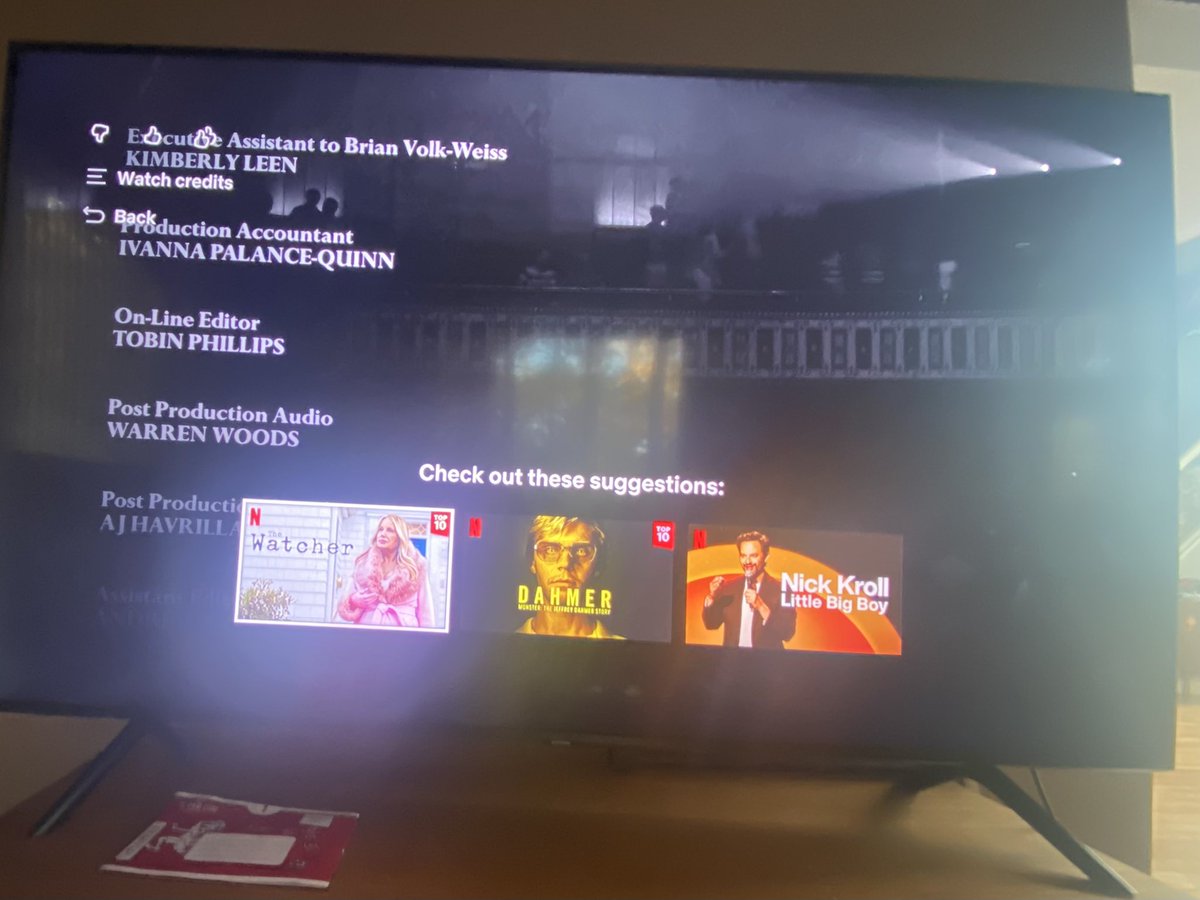 _Kirk_Johnson's tweet photo. @billburr Netflix is pretty sure that if I like your comedy special I’m probably also going to like Dahmer…so there’s that…honorable mention to @nickkroll https://t.co/mQAInDgOt7