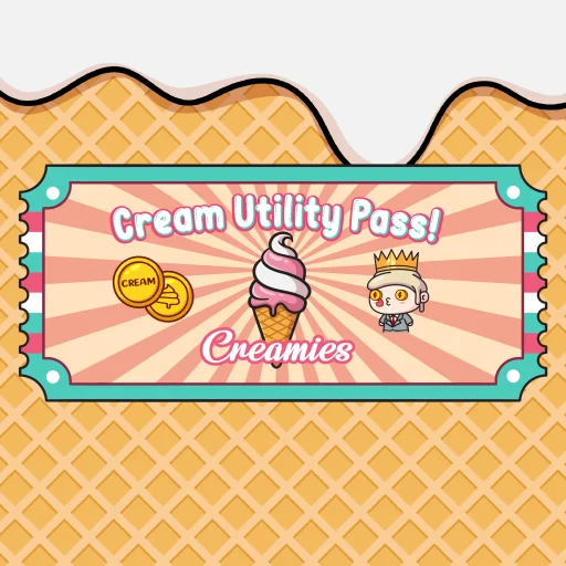 if you own 5 or more creamies, I hope u aint slackin by not joining our discord and getting ur role. Access to giveaways, games and big chances to win a cream pass! we also have some stuff to show y'all this week - A lot of questions will be answered v soon 🍦 #CreamRug