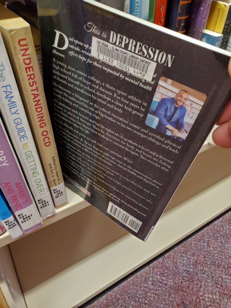 reggieburton's tweet photo. Thanks to the @CityOfLasVegas for the invite to participate in this year's #VegasBookFest.
I will have copies of my book #thisisdepression for sale and available to chat on authors row Saturday, Oct. 22 from 10am to 6pm
#MentalHealthMatters https://t.co/VAmvBDtPQB