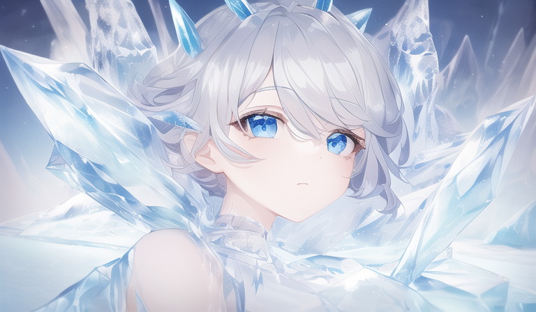 「NovelAIの元素法典の氷魔法学んでた。奥深い 」|hoshimi12（ほしみ）のイラスト