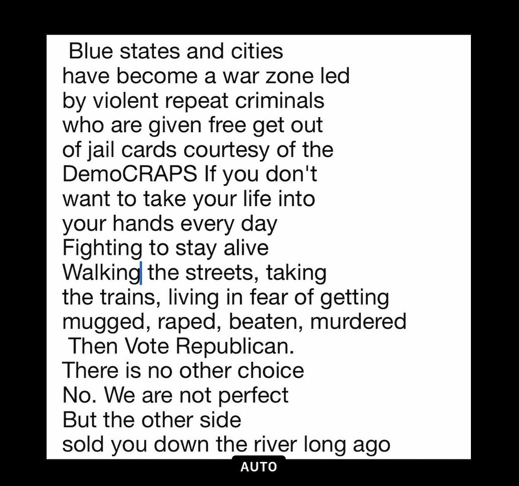 3_hedy's tweet photo. @KathyHochul And you’re  the candidate who gives free get out of jail cards to violent repeat criminals who prey upon the vulnerable knowing there wont be any consequences to pay. Vote for Lee Zeldin for NY Governor. Your life &amp; the lives of your loved ones depend on it https://t.co/LbCHiVK0lN