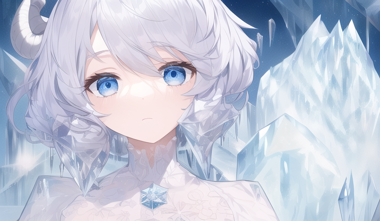 「NovelAIの元素法典の氷魔法学んでた。奥深い 」|hoshimi12（ほしみ）のイラスト