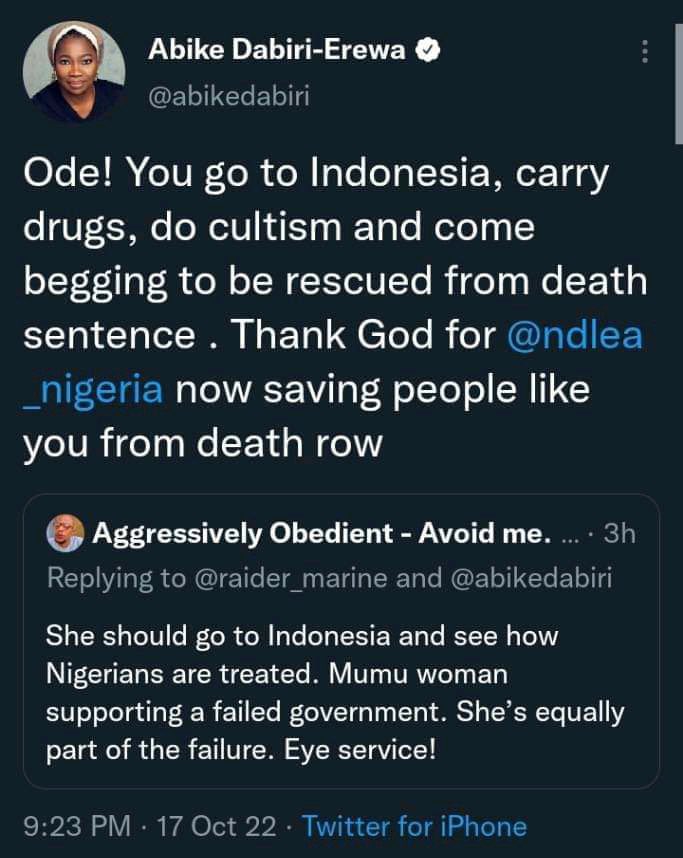 Aggressively Obidient - Avoid Me. tweet media